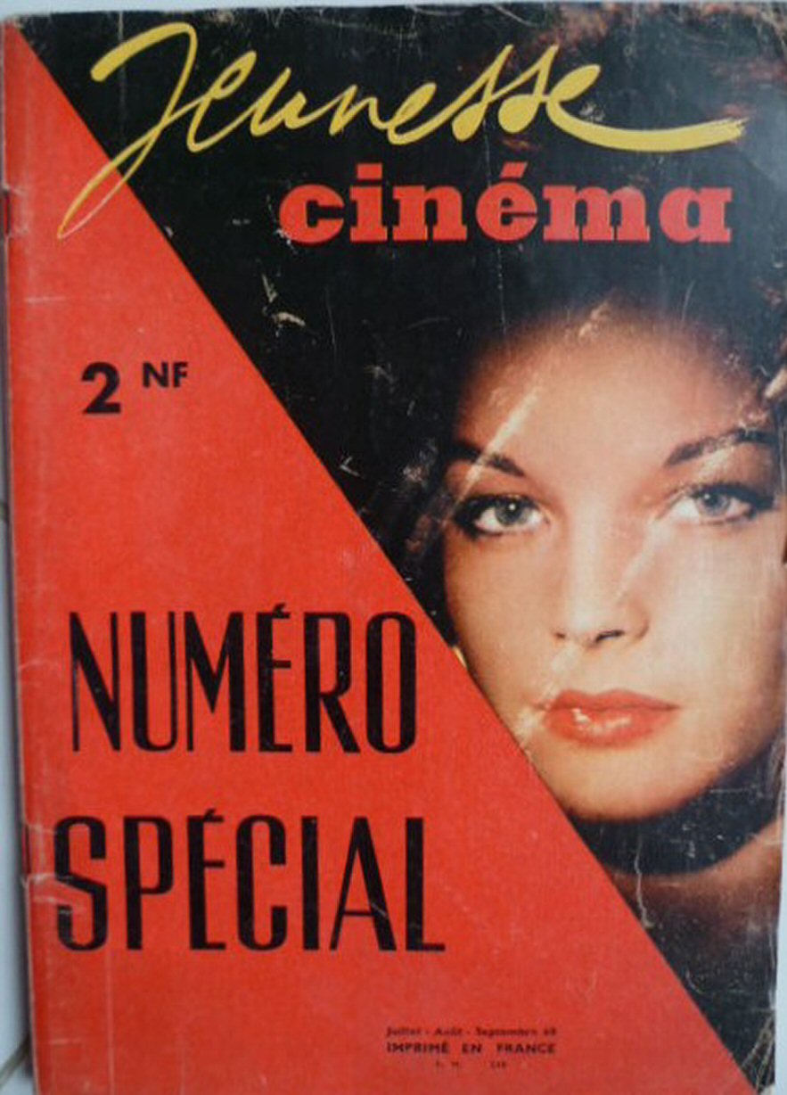 JEUNESSE CINEMA magazine side cover  Special   1960