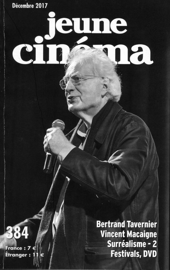 JEUNE CINEMA magazine side cover Issue 384  December 2017