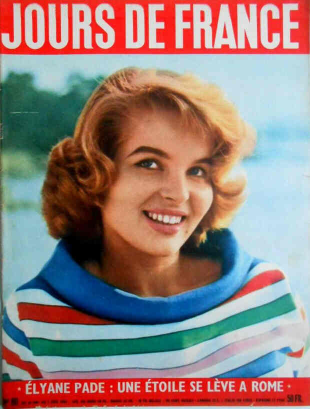JOURS DE FRANCE magazine side cover Issue 80 26 May 1956