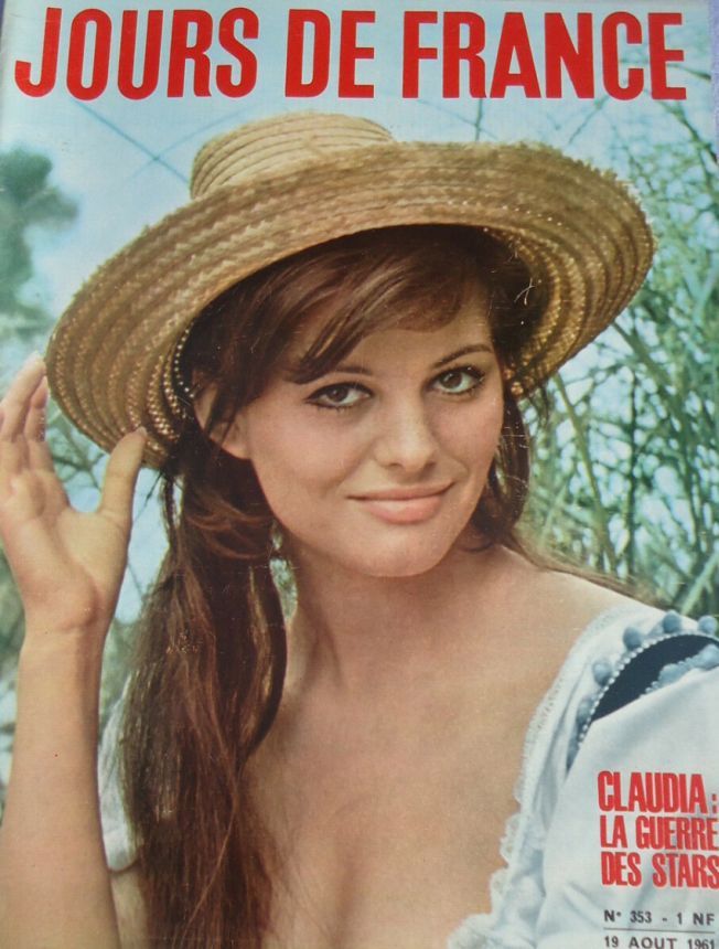 JOURS DE FRANCE magazine side cover Issue 353 19 August 1961