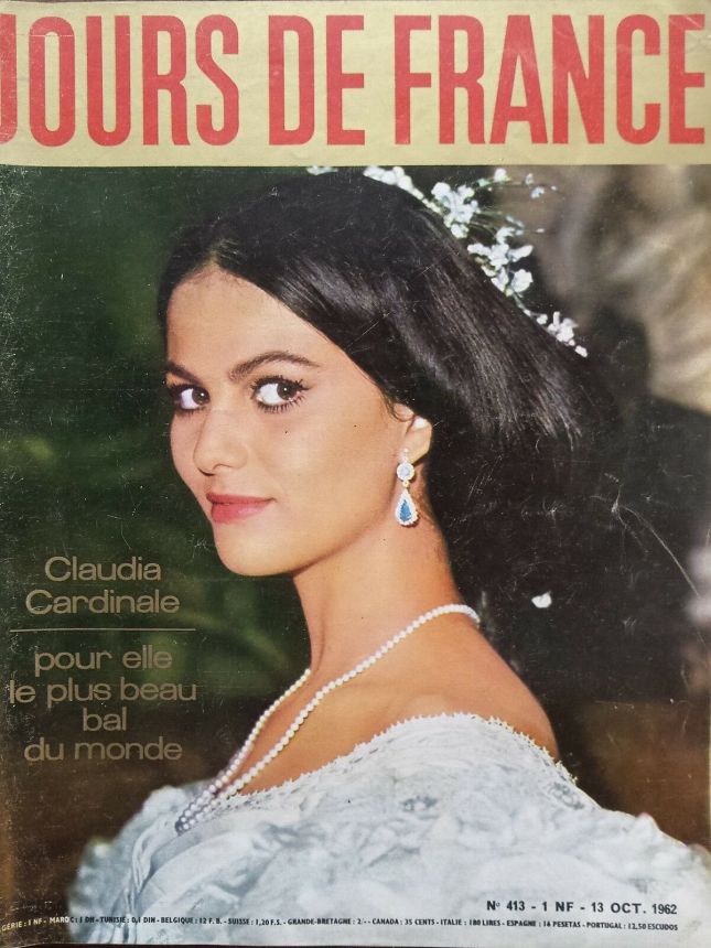 JOURS DE FRANCE magazine side cover Issue 413 13 October 1962