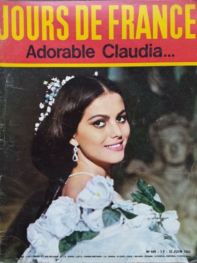 JOURS DE FRANCE magazine side cover Issue 449 22 June 1963