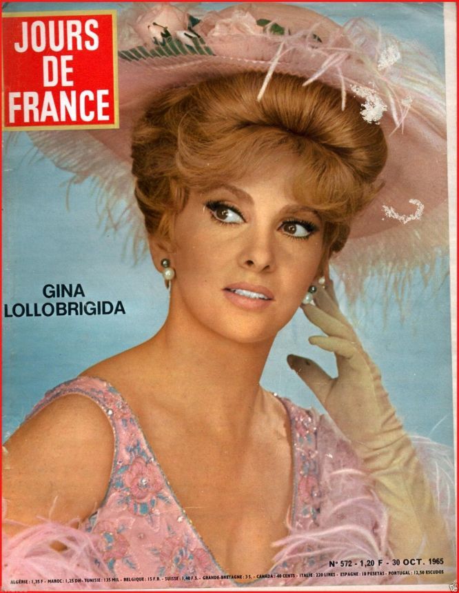 JOURS DE FRANCE magazine side cover Issue 572 30 October 1965