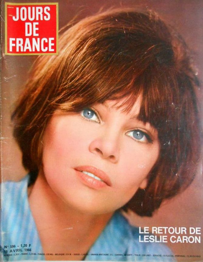 JOURS DE FRANCE magazine side cover Issue 596 16 April 1966