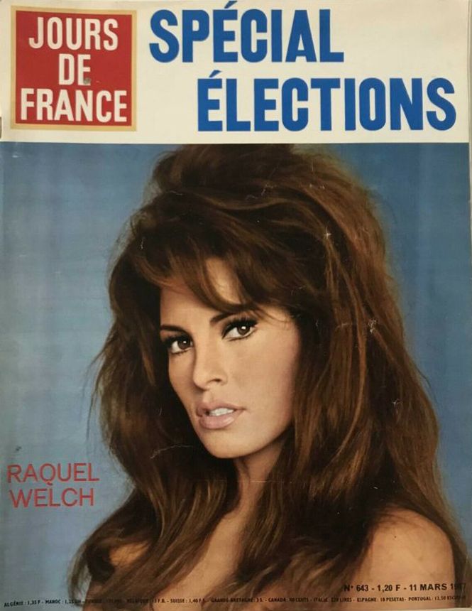 JOURS DE FRANCE magazine side cover Issue 643 11 March 1967