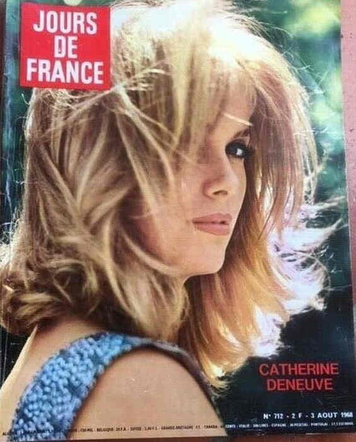 JOURS DE FRANCE magazine side cover Issue 712 3 August 1968