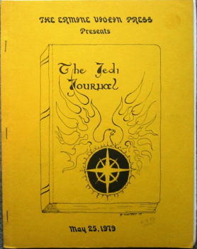 JEDI JOURNAL magazine side cover Issue 1 25 May 1979
