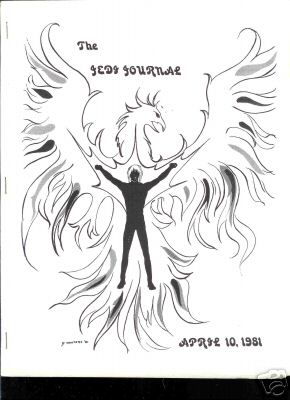 JEDI JOURNAL magazine side cover Issue 3 10 April 1981