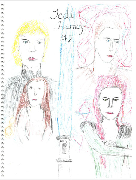 JEDI JOURNEYS magazine side cover Issue 2   2003
