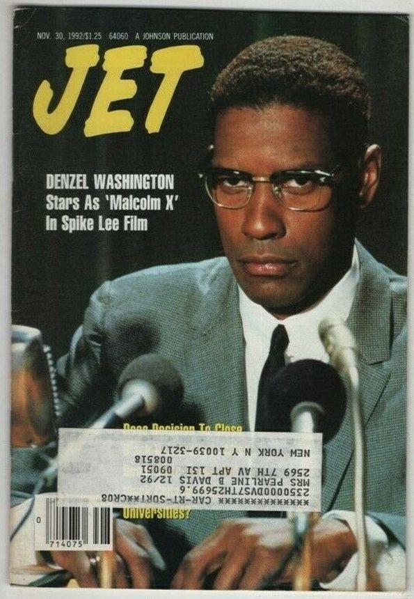 JET USA magazine side cover 30 November 1992