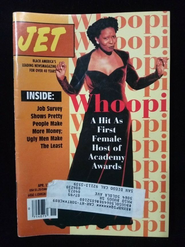 JET USA magazine side cover 11 April 1994
