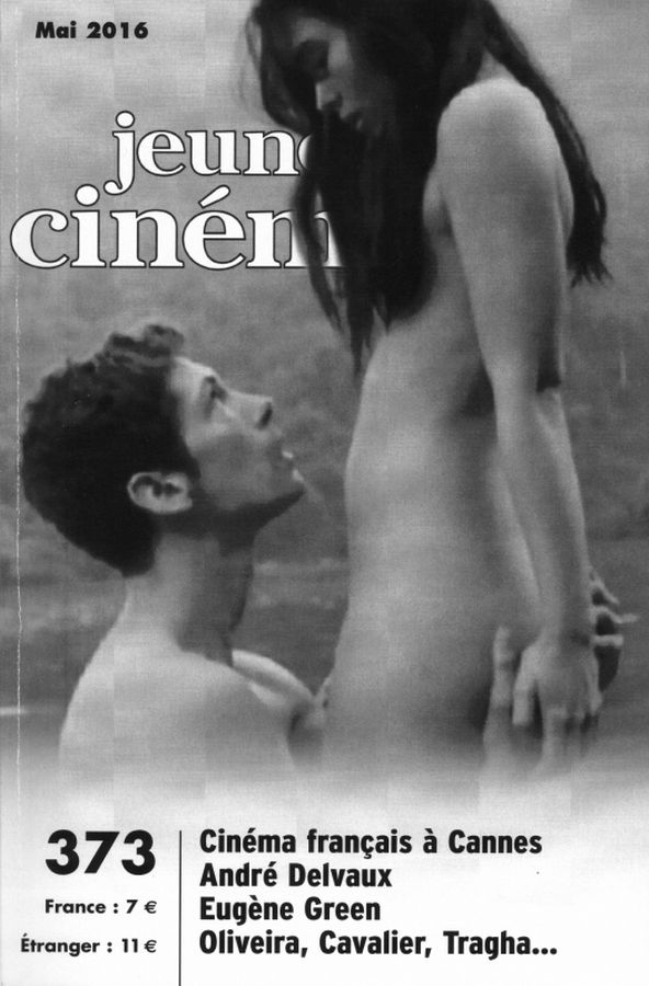 JEUNE CINEMA magazine side cover Issue 373 May 2016