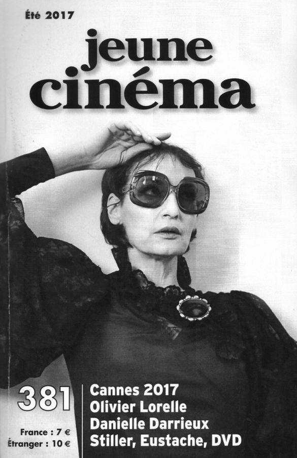 JEUNE CINEMA magazine side cover Issue 381 Summer 2017