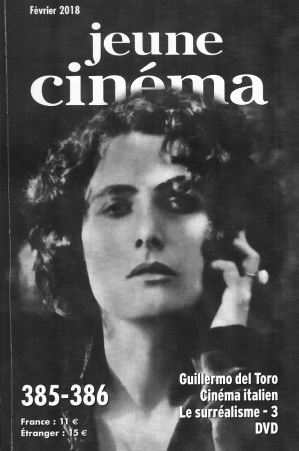 JEUNE CINEMA magazine side cover Issue 385-6  February 2018