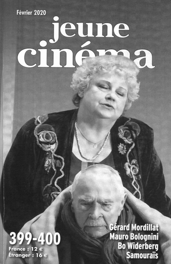 JEUNE CINEMA magazine side cover Issue 399-400  February 2020