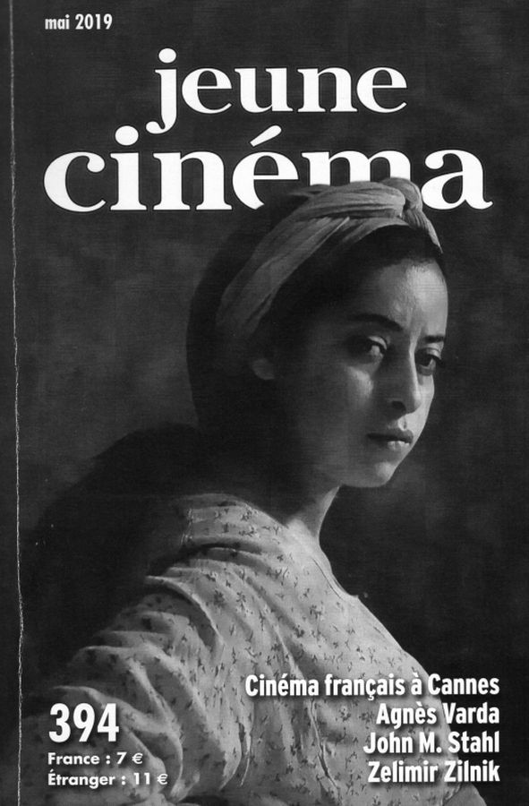 JEUNE CINEMA magazine side cover Issue 394  May 2019