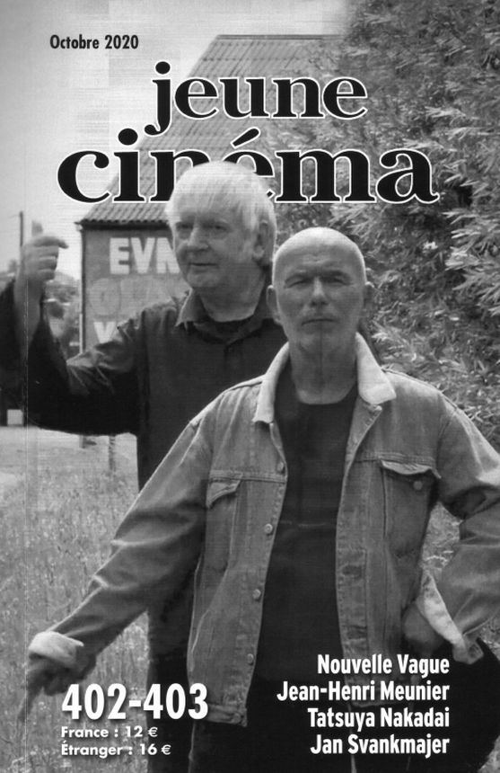 JEUNE CINEMA magazine side cover Issue 402-3  October 2020