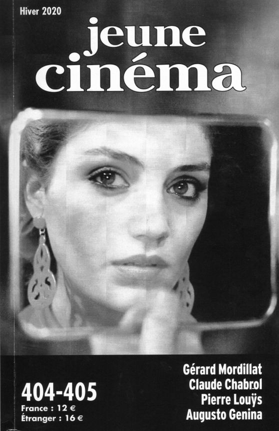 JEUNE CINEMA magazine side cover Issue 404-5 Winter 2020