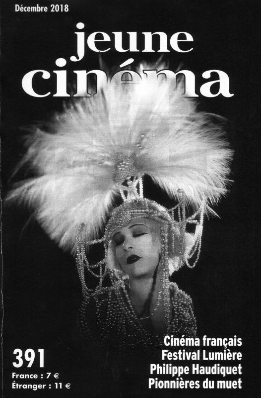 JEUNE CINEMA magazine side cover Issue 391  December 2018
