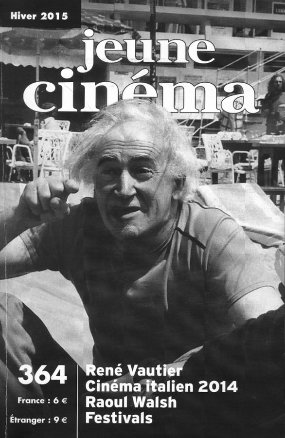 JEUNE CINEMA magazine side cover Issue 364 March 2015