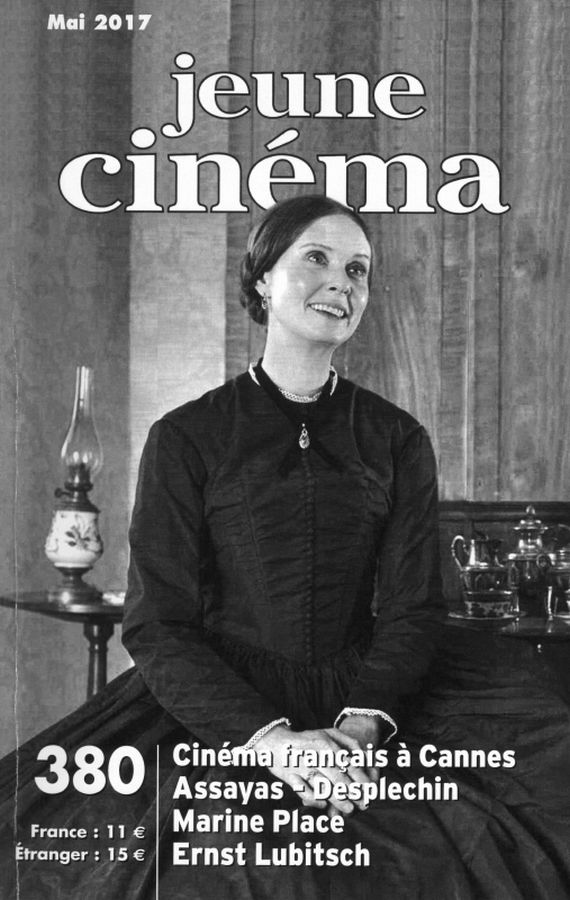 JEUNE CINEMA magazine side cover Issue 380 May 2017