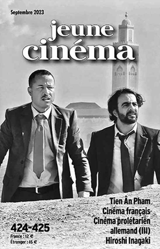 JEUNE CINEMA magazine side cover Issue 424-5  September 2023