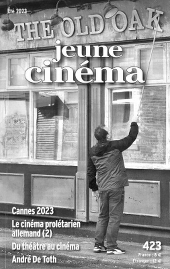 JEUNE CINEMA magazine side cover Issue 423 Summer 2023