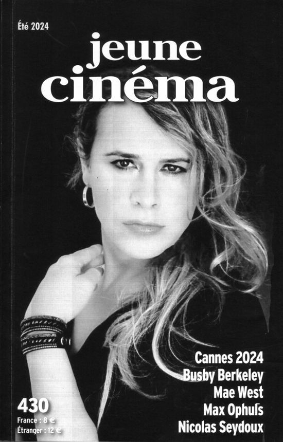 JEUNE CINEMA magazine side cover Issue 430 Summer 2024
