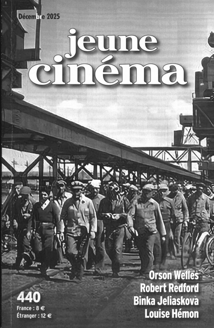 JEUNE CINEMA magazine side cover Issue 440  December 2025