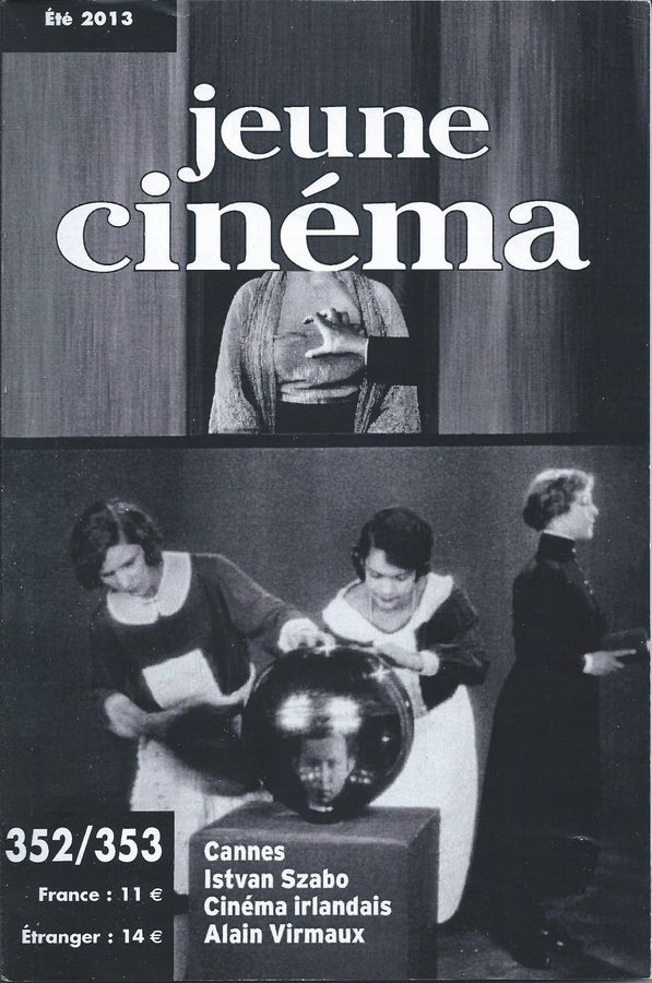 JEUNE CINEMA magazine side cover Issue 352/353 June 2013