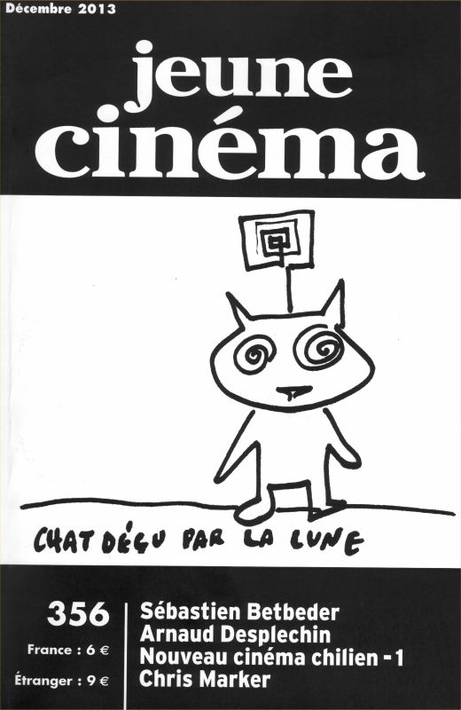 JEUNE CINEMA magazine side cover Issue 356 December 2013