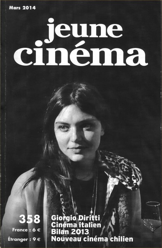 JEUNE CINEMA magazine side cover Issue 358 March 2014
