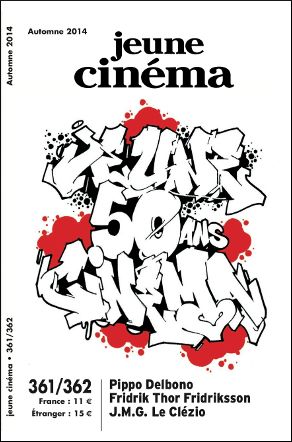 JEUNE CINEMA magazine side cover Issue 361/362 Fall 2014