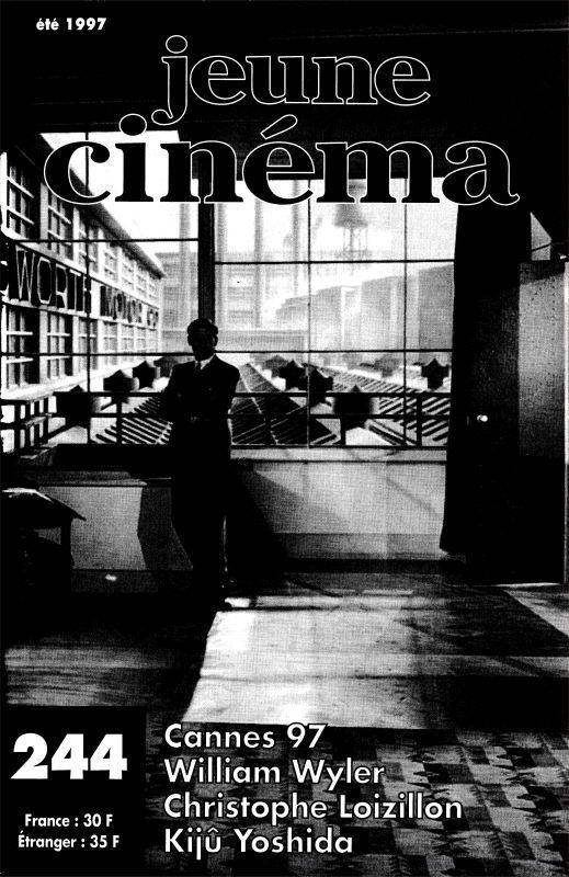 JEUNE CINEMA magazine side cover Issue 244 July/August 1997