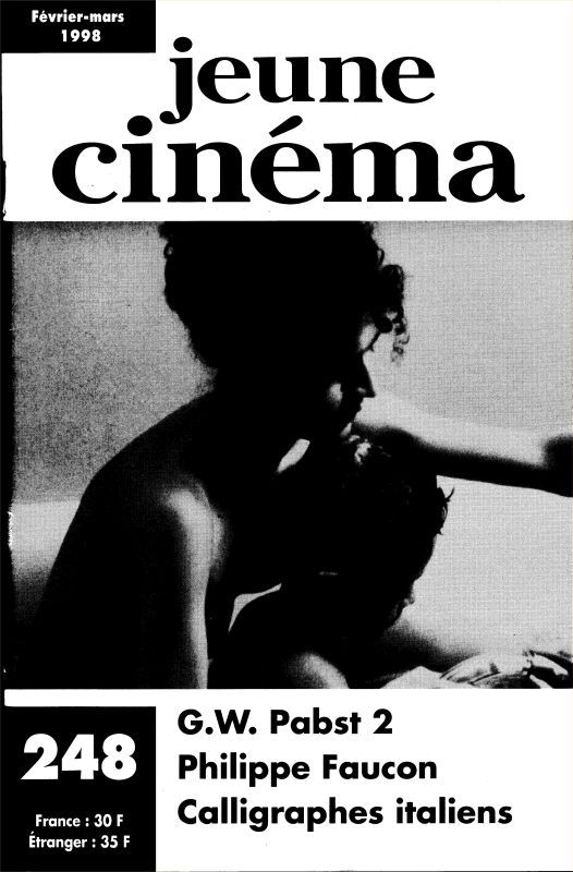 JEUNE CINEMA magazine side cover Issue 248 February/March 1998