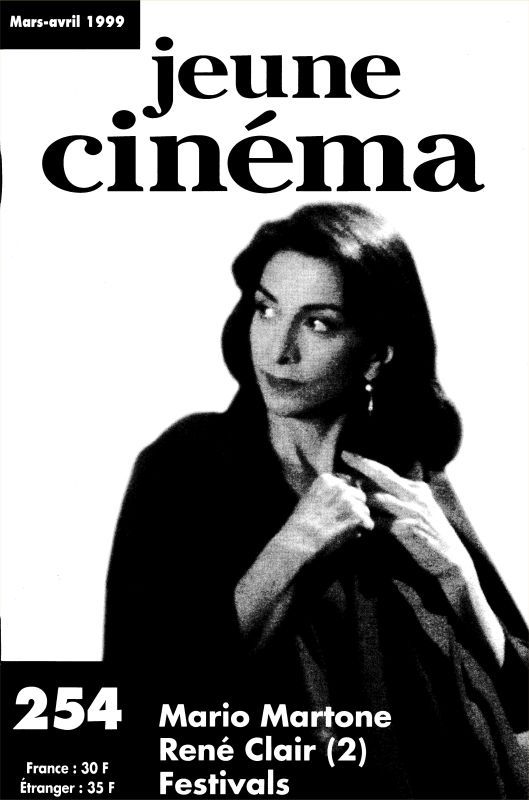 JEUNE CINEMA magazine side cover Issue 254 March/April 1999