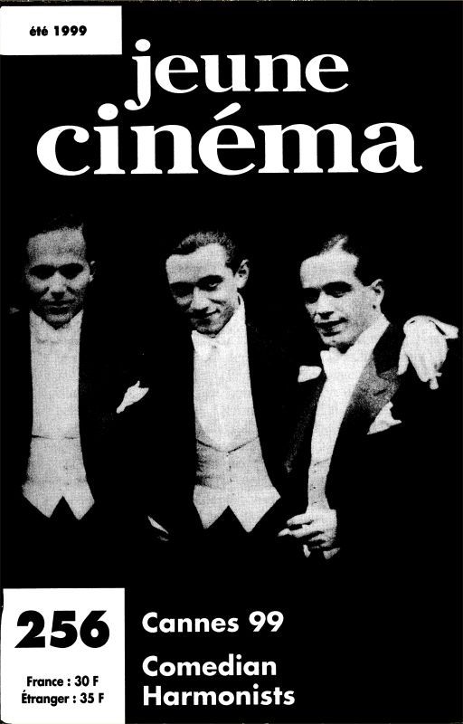 JEUNE CINEMA magazine side cover Issue 256 July/August 1999