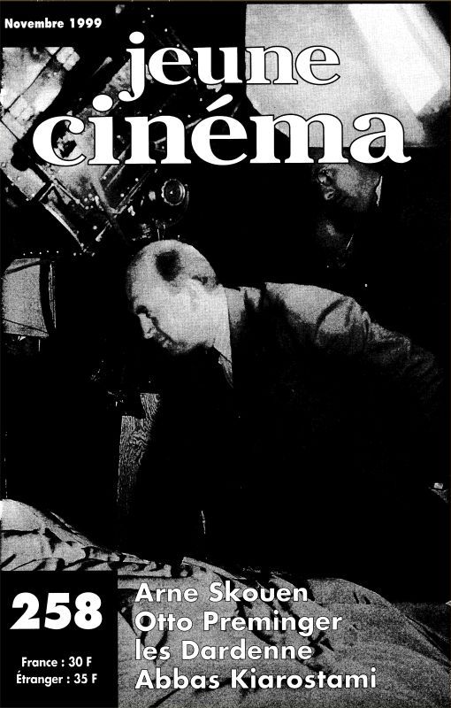 JEUNE CINEMA magazine side cover Issue 258 November 1999