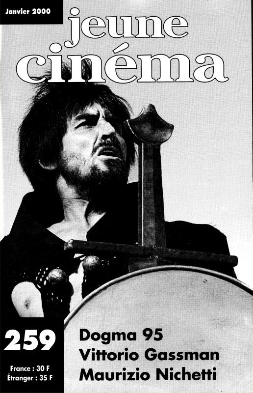 JEUNE CINEMA magazine side cover Issue 259 January 2000