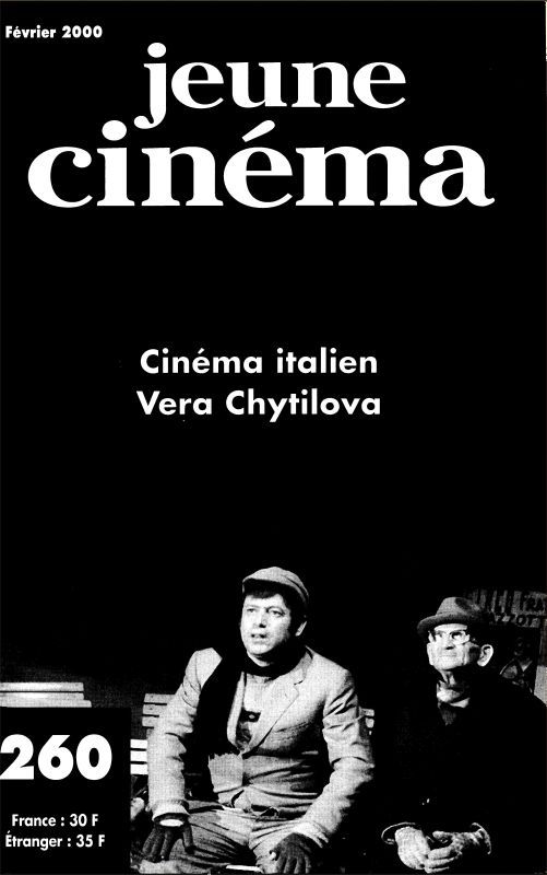 JEUNE CINEMA magazine side cover Issue 260 February 2000
