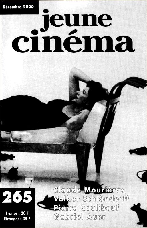 JEUNE CINEMA magazine side cover Issue 265 December 2000