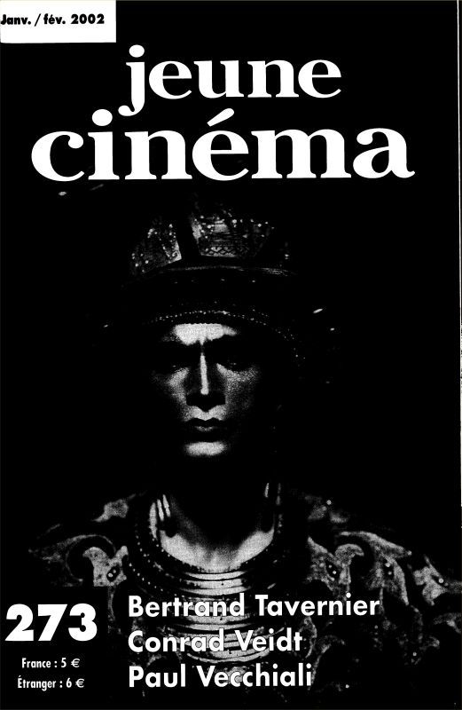 JEUNE CINEMA magazine side cover Issue 273 January/February 2002