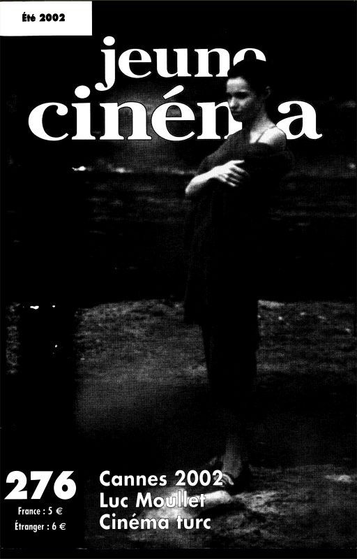 JEUNE CINEMA magazine side cover Issue 276 July/August 2002