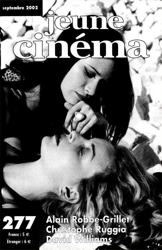 JEUNE CINEMA magazine side cover Issue 277 September 2002
