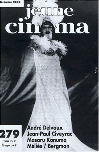 JEUNE CINEMA magazine side cover Issue 279 December 2002