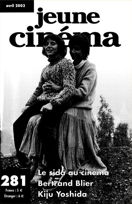 JEUNE CINEMA magazine side cover Issue 281 April 2003