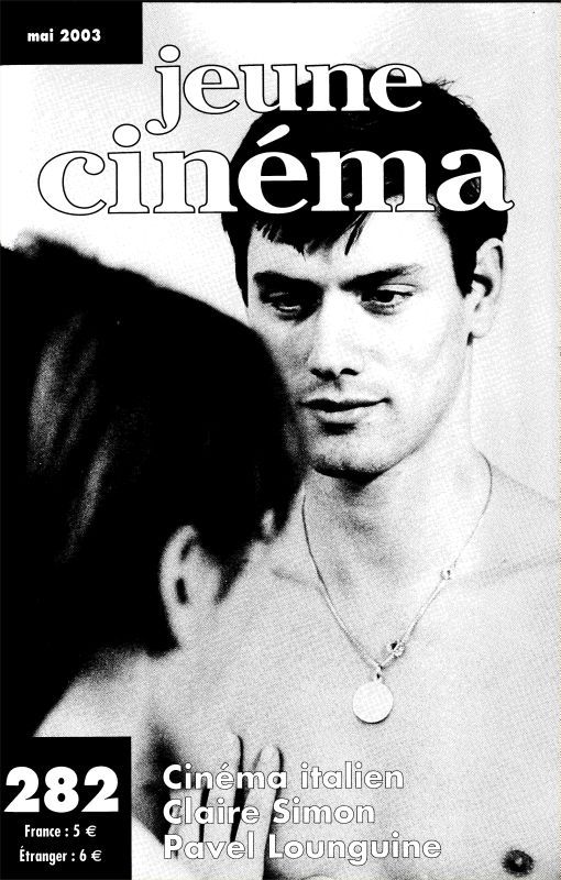 JEUNE CINEMA magazine side cover Issue 282 May 2003