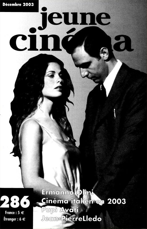 JEUNE CINEMA magazine side cover Issue 286 December 2003