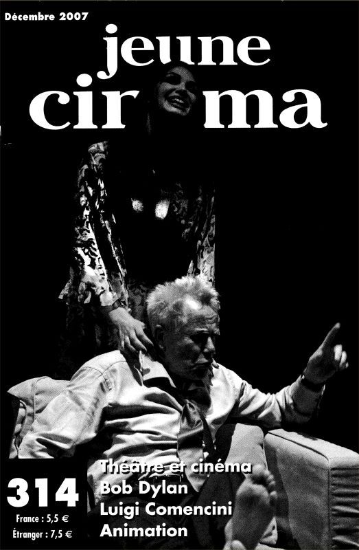 JEUNE CINEMA magazine side cover Issue 314 December 2007