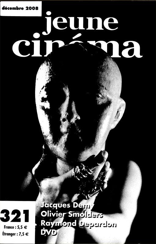 JEUNE CINEMA magazine side cover Issue 321 December 2008